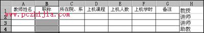 Word中用好表格的選擇性錄入